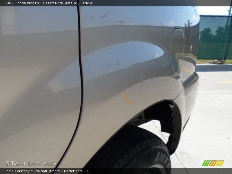 Desert Rock Metallic / Saddle 2007 Honda Pilot EX