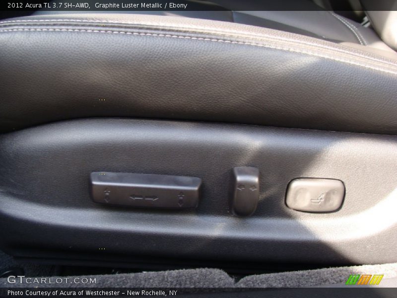 Graphite Luster Metallic / Ebony 2012 Acura TL 3.7 SH-AWD