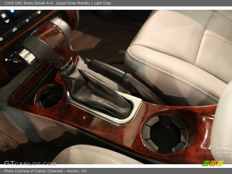 Liquid Silver Metallic / Light Gray 2008 GMC Envoy Denali 4x4