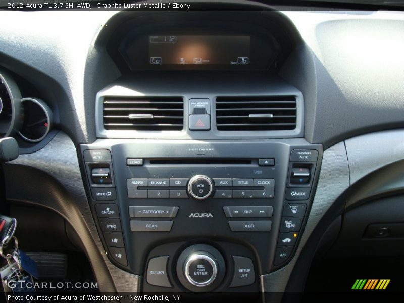 Controls of 2012 TL 3.7 SH-AWD