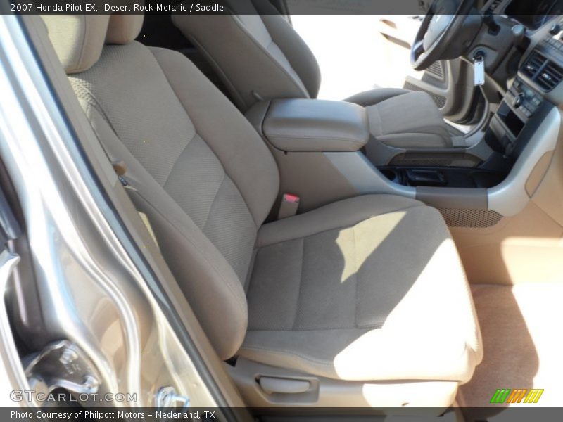 Desert Rock Metallic / Saddle 2007 Honda Pilot EX