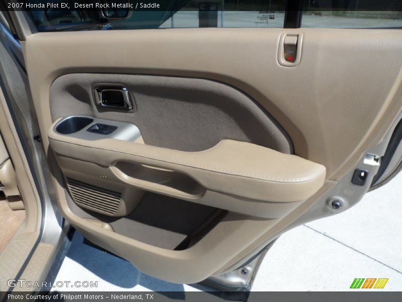 Desert Rock Metallic / Saddle 2007 Honda Pilot EX