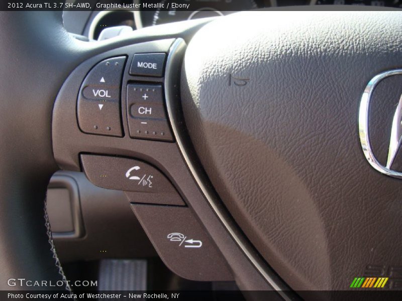 Controls of 2012 TL 3.7 SH-AWD