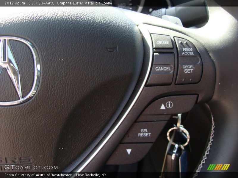 Controls of 2012 TL 3.7 SH-AWD