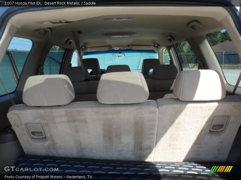 Desert Rock Metallic / Saddle 2007 Honda Pilot EX