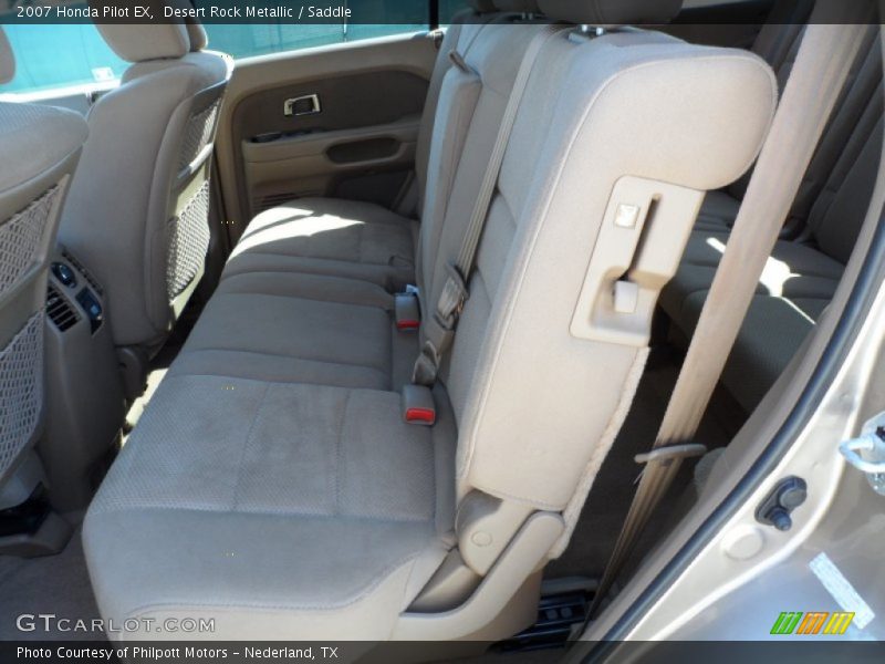 Desert Rock Metallic / Saddle 2007 Honda Pilot EX