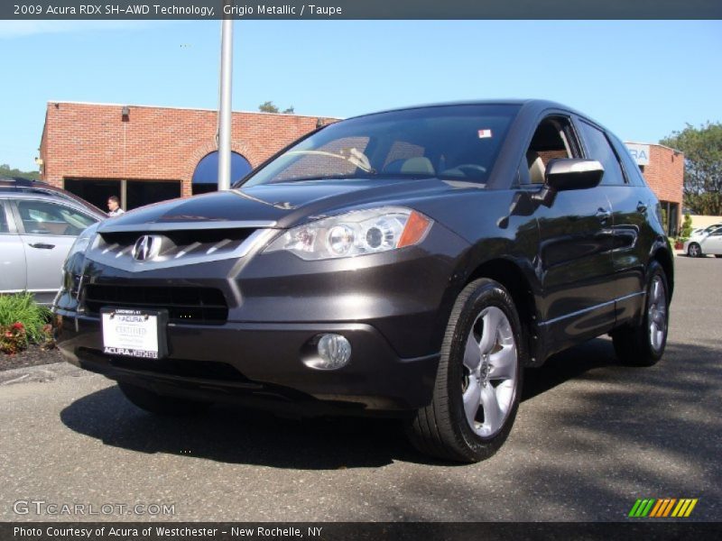 Grigio Metallic / Taupe 2009 Acura RDX SH-AWD Technology