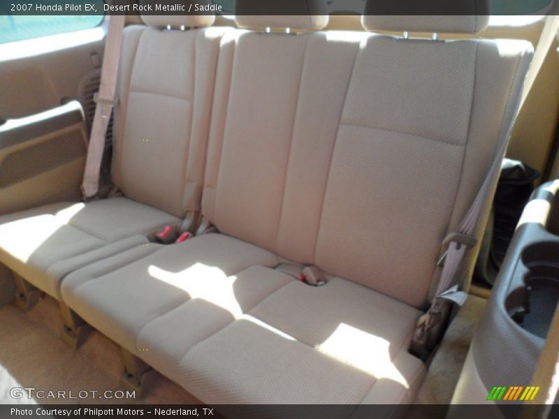 Desert Rock Metallic / Saddle 2007 Honda Pilot EX