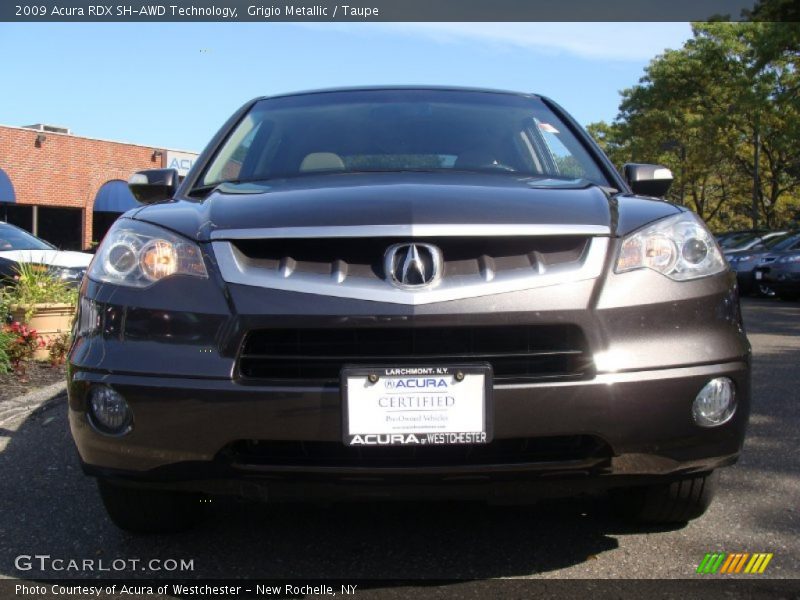 Grigio Metallic / Taupe 2009 Acura RDX SH-AWD Technology