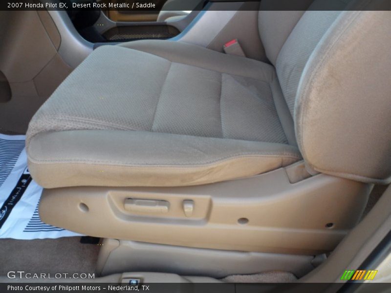 Desert Rock Metallic / Saddle 2007 Honda Pilot EX