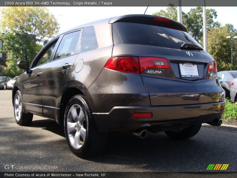 Grigio Metallic / Taupe 2009 Acura RDX SH-AWD Technology