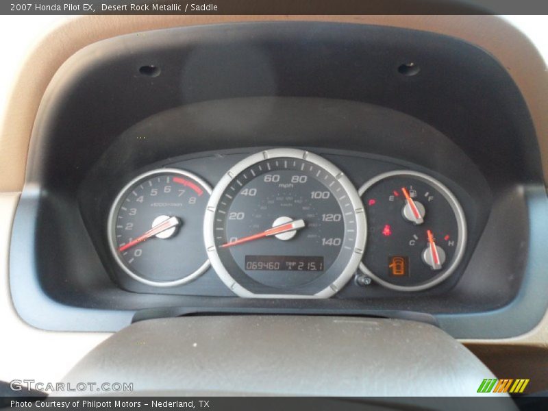  2007 Pilot EX EX Gauges