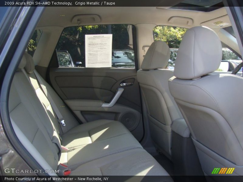 Grigio Metallic / Taupe 2009 Acura RDX SH-AWD Technology