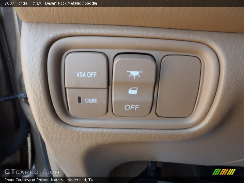 Controls of 2007 Pilot EX