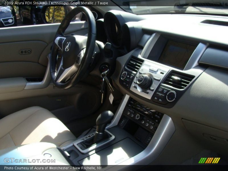 Grigio Metallic / Taupe 2009 Acura RDX SH-AWD Technology