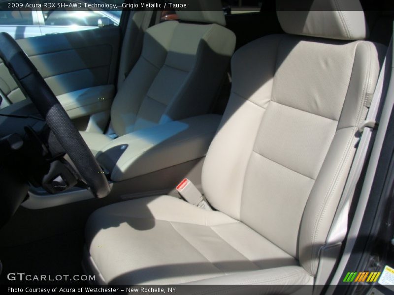 Grigio Metallic / Taupe 2009 Acura RDX SH-AWD Technology