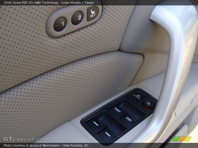 Grigio Metallic / Taupe 2009 Acura RDX SH-AWD Technology