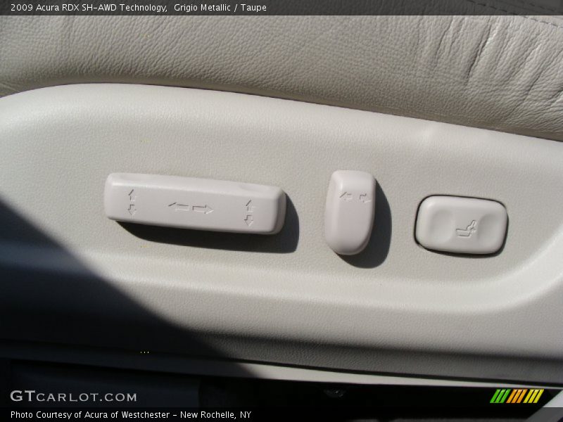 Grigio Metallic / Taupe 2009 Acura RDX SH-AWD Technology