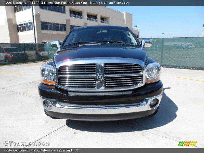 Black / Medium Slate Gray 2006 Dodge Ram 1500 SLT Lone Star Edition Quad Cab