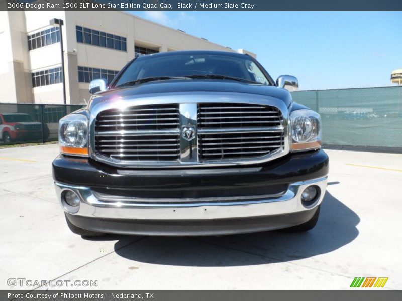Black / Medium Slate Gray 2006 Dodge Ram 1500 SLT Lone Star Edition Quad Cab