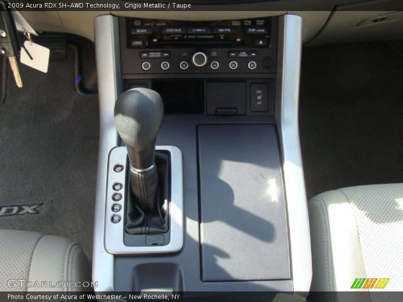 Grigio Metallic / Taupe 2009 Acura RDX SH-AWD Technology