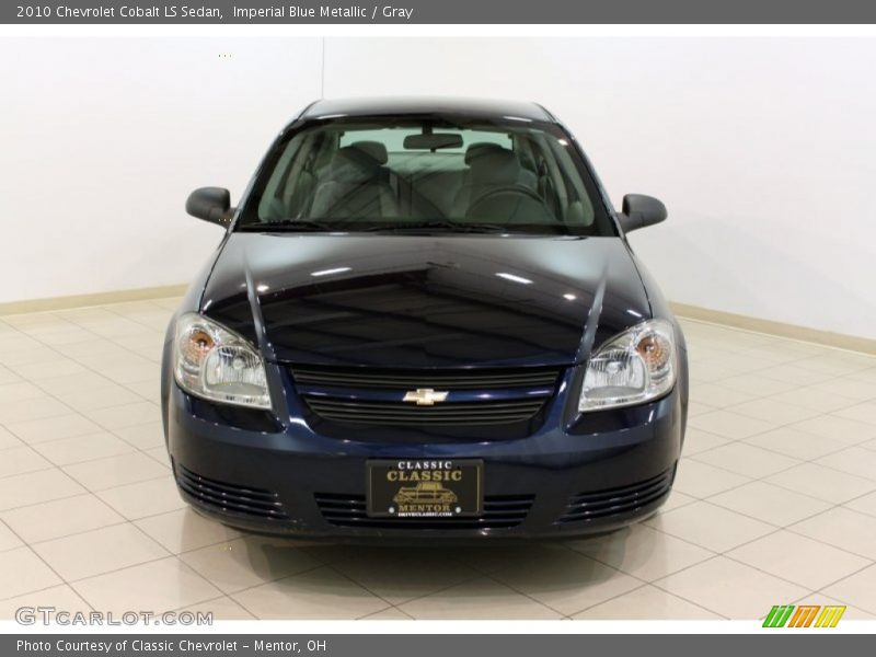 Imperial Blue Metallic / Gray 2010 Chevrolet Cobalt LS Sedan