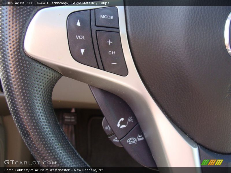 Grigio Metallic / Taupe 2009 Acura RDX SH-AWD Technology