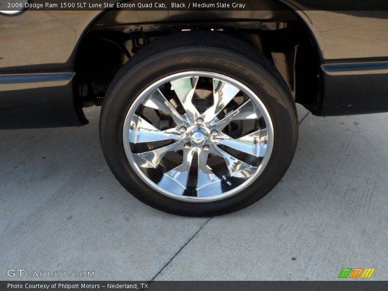 Custom Wheels of 2006 Ram 1500 SLT Lone Star Edition Quad Cab
