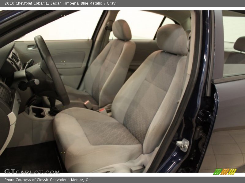 Imperial Blue Metallic / Gray 2010 Chevrolet Cobalt LS Sedan
