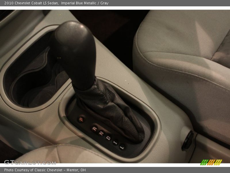 Imperial Blue Metallic / Gray 2010 Chevrolet Cobalt LS Sedan