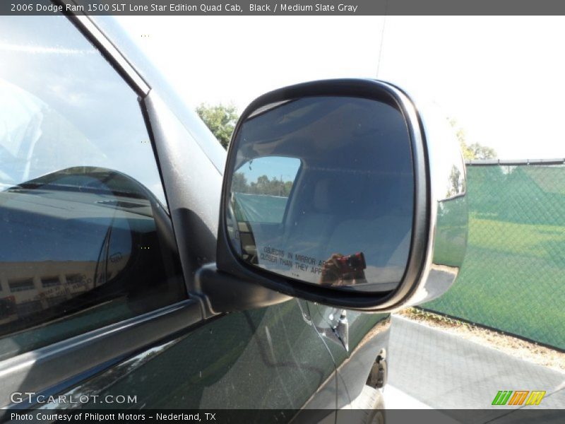 Black / Medium Slate Gray 2006 Dodge Ram 1500 SLT Lone Star Edition Quad Cab