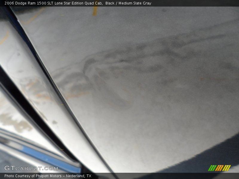 Black / Medium Slate Gray 2006 Dodge Ram 1500 SLT Lone Star Edition Quad Cab
