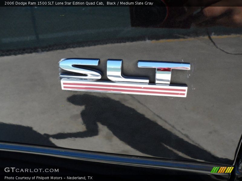 Black / Medium Slate Gray 2006 Dodge Ram 1500 SLT Lone Star Edition Quad Cab