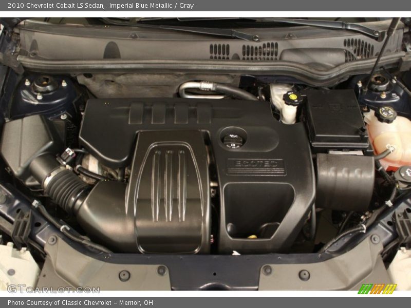 Imperial Blue Metallic / Gray 2010 Chevrolet Cobalt LS Sedan