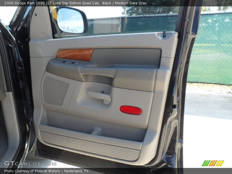 Black / Medium Slate Gray 2006 Dodge Ram 1500 SLT Lone Star Edition Quad Cab
