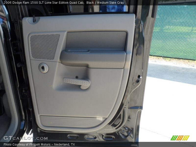 Black / Medium Slate Gray 2006 Dodge Ram 1500 SLT Lone Star Edition Quad Cab