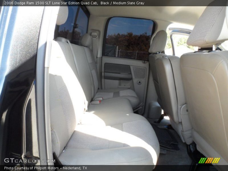 Black / Medium Slate Gray 2006 Dodge Ram 1500 SLT Lone Star Edition Quad Cab