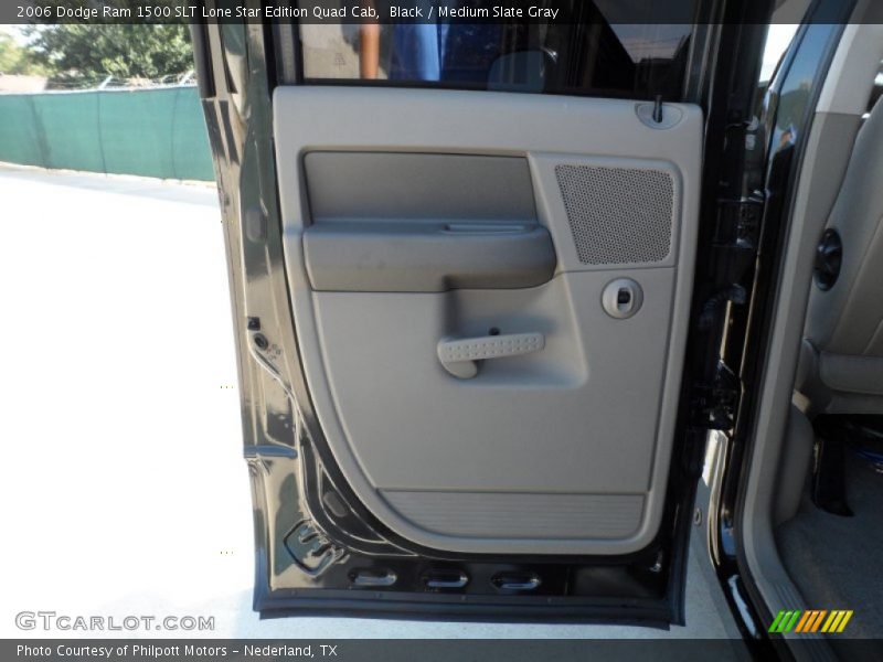 Black / Medium Slate Gray 2006 Dodge Ram 1500 SLT Lone Star Edition Quad Cab