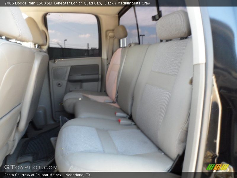 Black / Medium Slate Gray 2006 Dodge Ram 1500 SLT Lone Star Edition Quad Cab