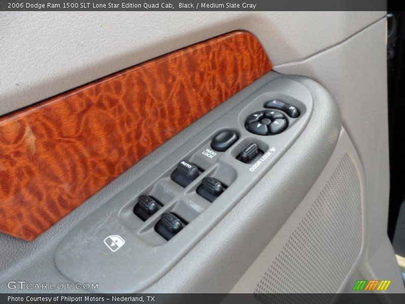 Black / Medium Slate Gray 2006 Dodge Ram 1500 SLT Lone Star Edition Quad Cab