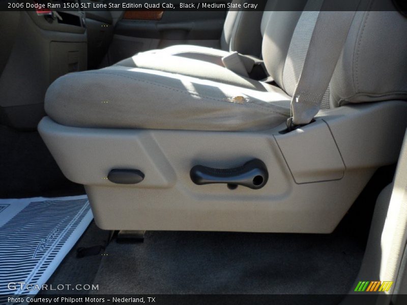 Black / Medium Slate Gray 2006 Dodge Ram 1500 SLT Lone Star Edition Quad Cab