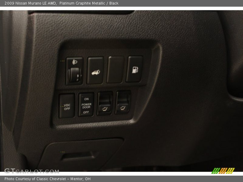 Platinum Graphite Metallic / Black 2009 Nissan Murano LE AWD