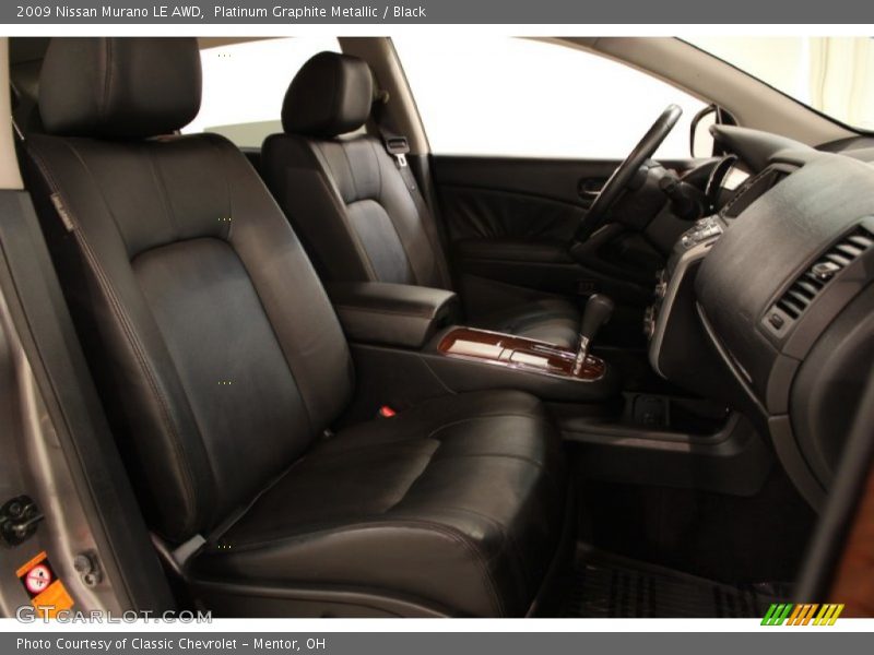 Platinum Graphite Metallic / Black 2009 Nissan Murano LE AWD