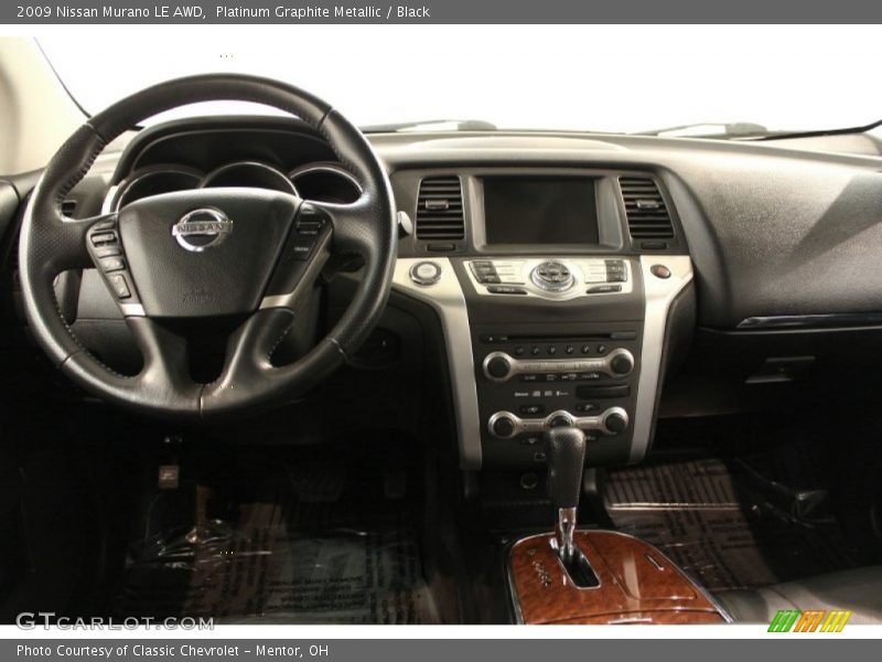 Platinum Graphite Metallic / Black 2009 Nissan Murano LE AWD
