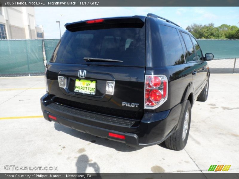 Nighthawk Black Pearl / Gray 2006 Honda Pilot EX-L