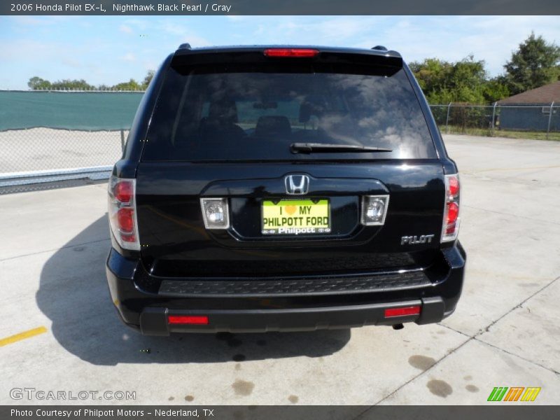 Nighthawk Black Pearl / Gray 2006 Honda Pilot EX-L