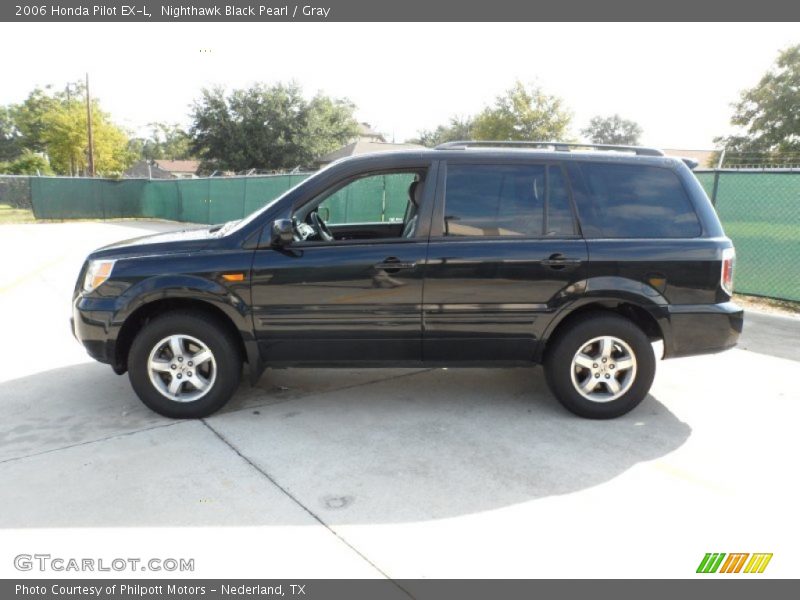 Nighthawk Black Pearl / Gray 2006 Honda Pilot EX-L