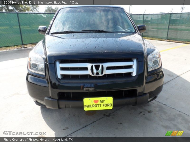 Nighthawk Black Pearl / Gray 2006 Honda Pilot EX-L