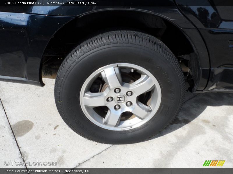 Nighthawk Black Pearl / Gray 2006 Honda Pilot EX-L