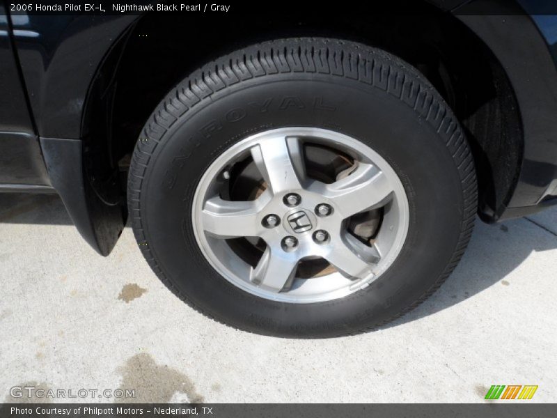 Nighthawk Black Pearl / Gray 2006 Honda Pilot EX-L